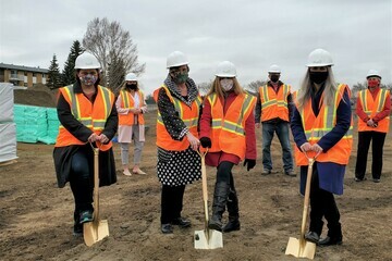 Groundbreaking for Muriel Ross Abdurahman Court