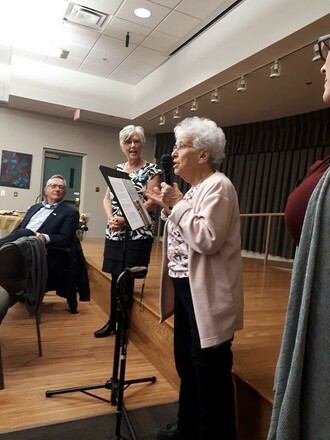 Words of wisdom from from one of our residents to the Linking Generations volunteers
